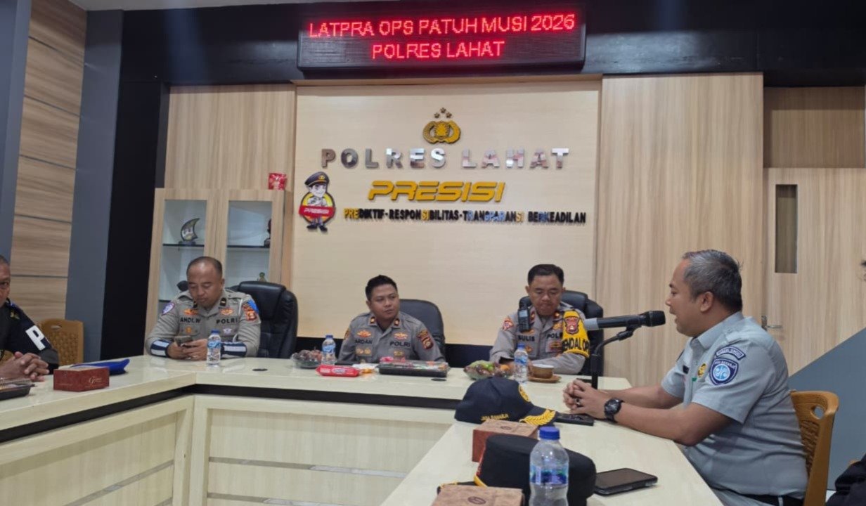 Forum Komunikasi Lalu Lintas Bahas Persiapan Operasi Patuh Musi 2026 di Kabupaten Lahat