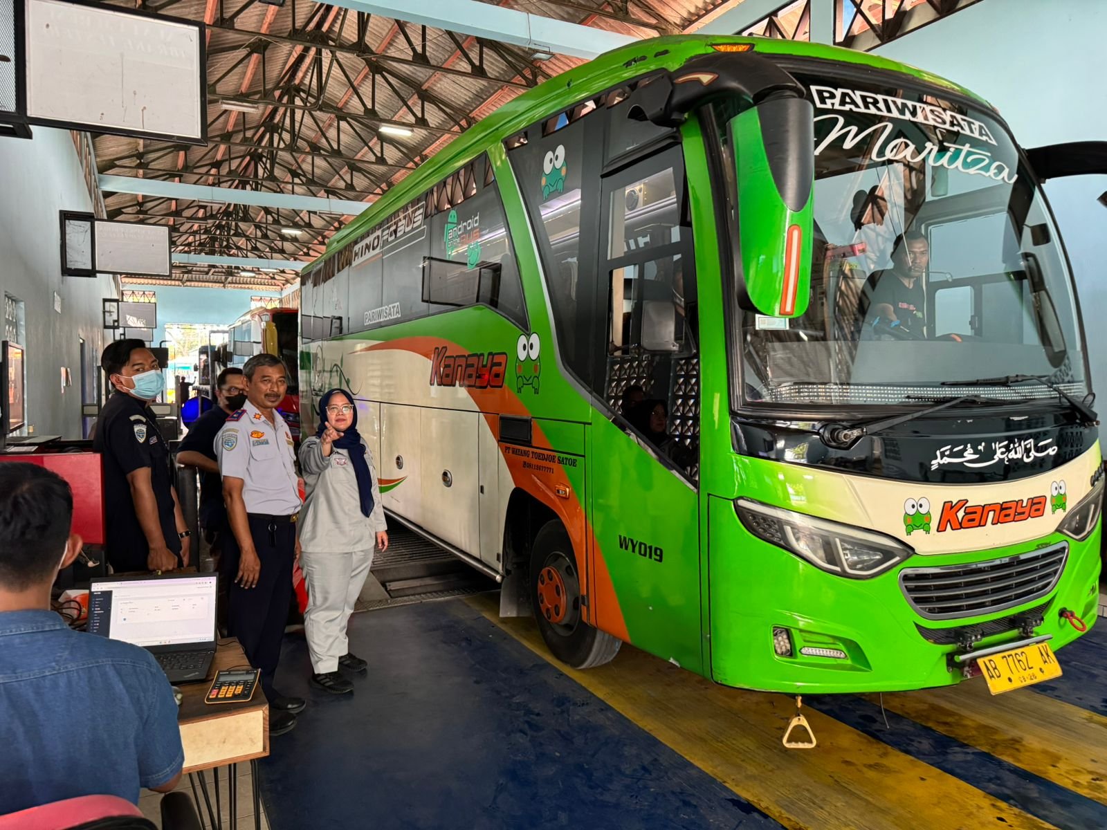Melalui Uji KIR, Jasa Raharja Dorong Perlindungan Penumpang Angkutan Umum di Bantul