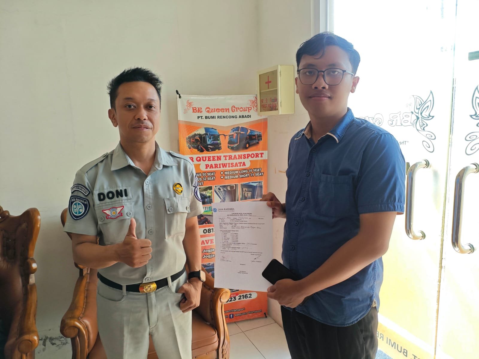 Melalui CRM dan SIGAP Instansi, Jasa Raharja Dorong Kepatuhan Perusahaan Angkutan Umum di Bantul