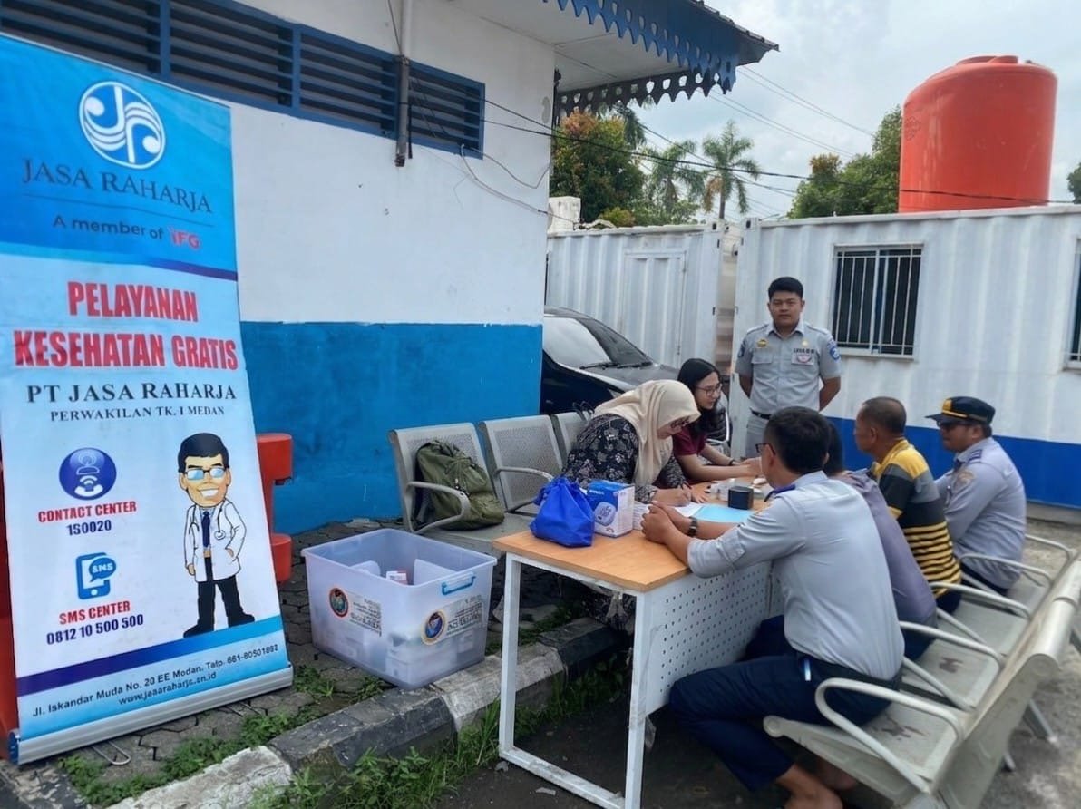 Jasa Raharja Hadirkan Layanan MUKL di Terminal Pinang Baris, Dukung Kesehatan Pengemudi Angkutan Umum Jasa Raharja Hadirkan Layanan MUKL di Terminal Pinang Baris, Dukung Kesehatan Pengemudi Angkutan Umum