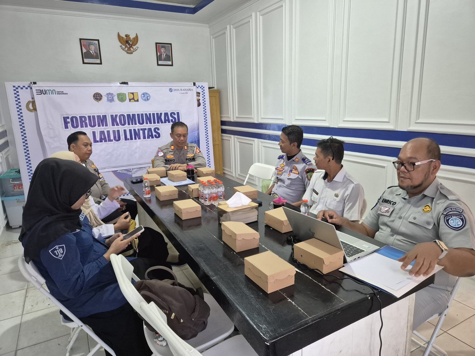 Jasa Raharja Kalteng Perkuat Sinergi Melalui FKLL untuk Penanganan Titik Rawan Kecelakaan di Pulang Pisau