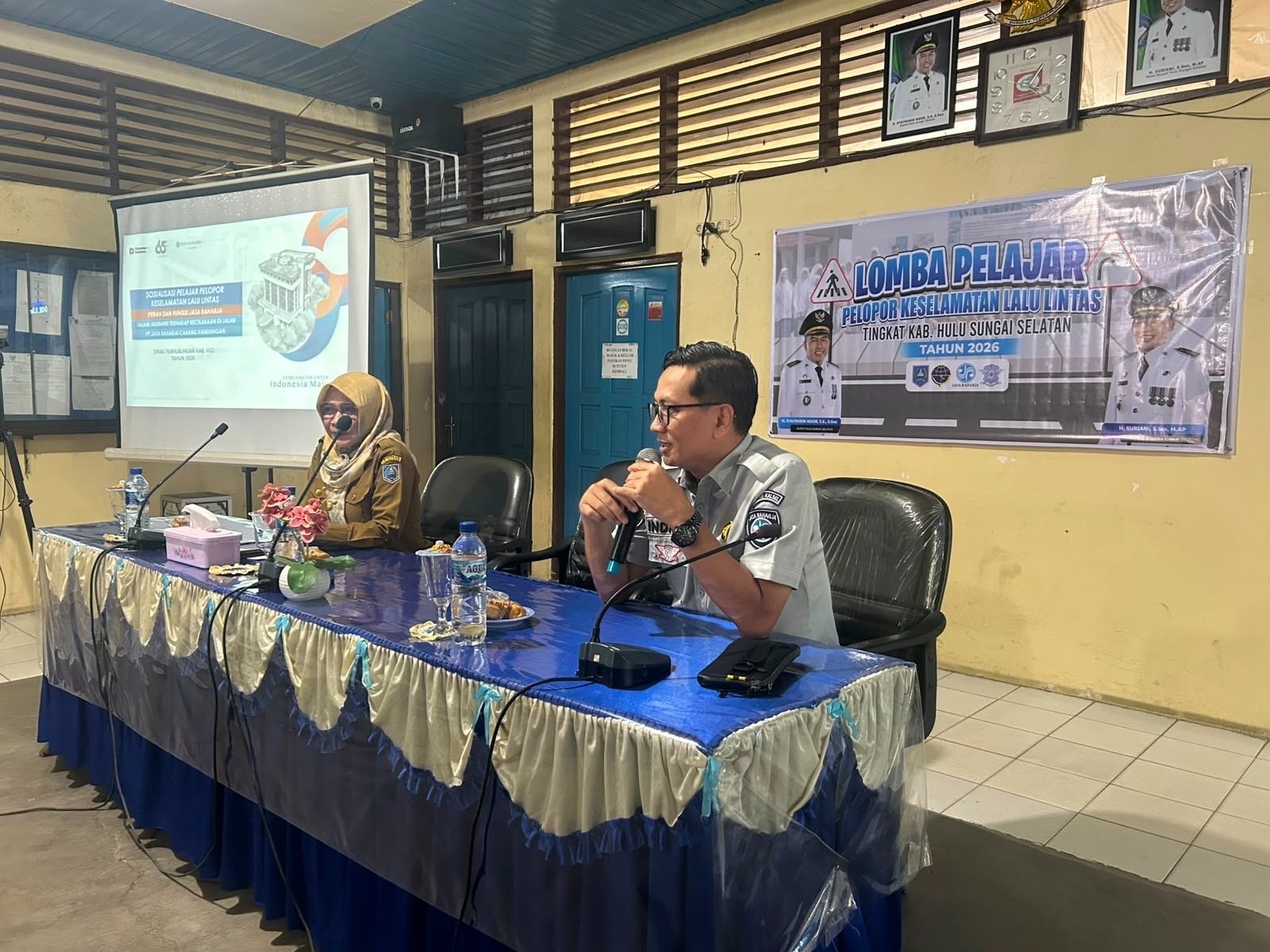 Jasa Raharja dan Dishub HSS Dorong Generasi Muda Jadi Pelopor Keselamatan Berlalu Lintas