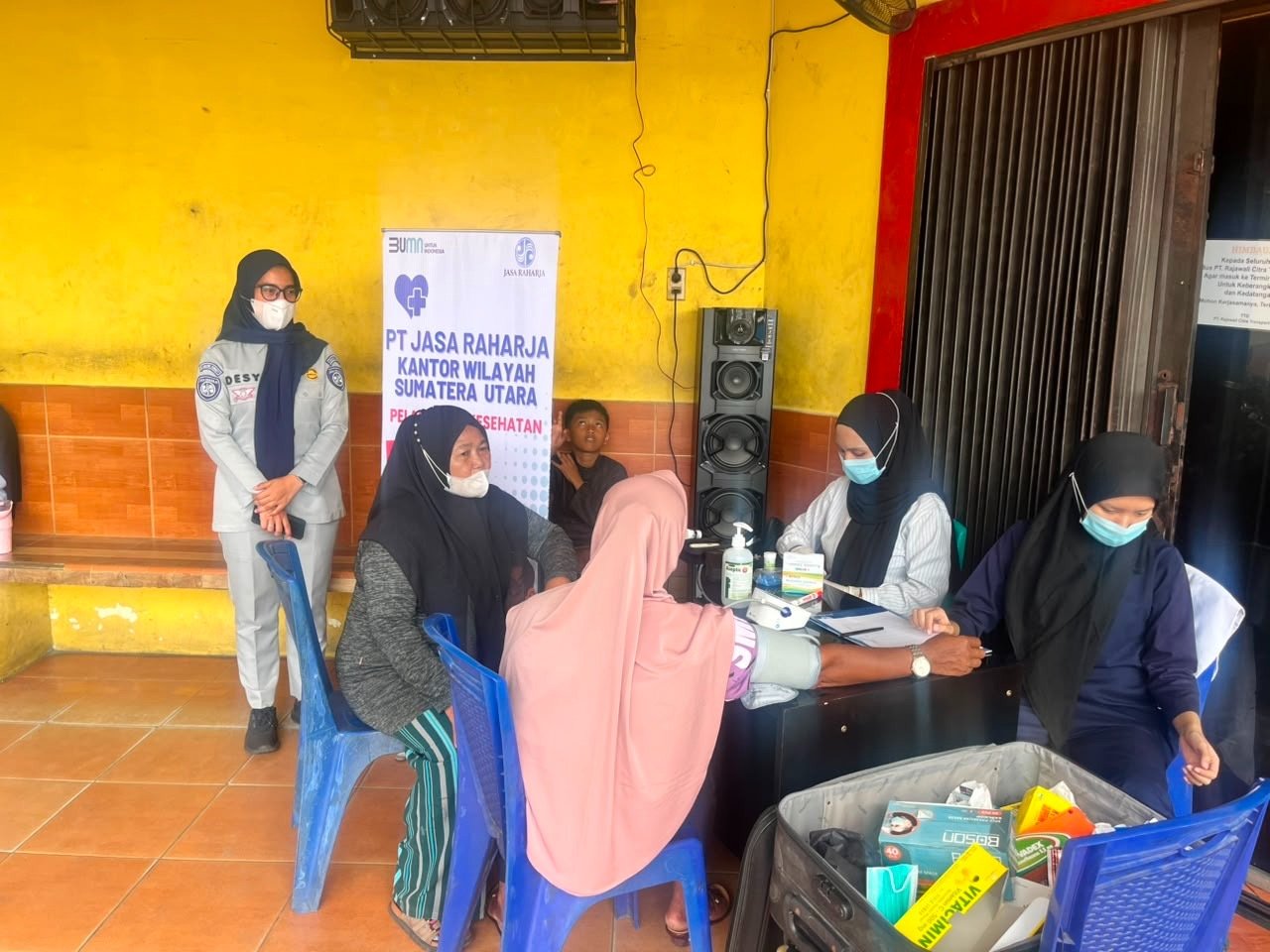 Jasa Raharja Kanwil Sumatera Utara Laksanakan Giat MUKL di PO Rajawali Medan untuk Tingkatkan Keselamatan Transportasi