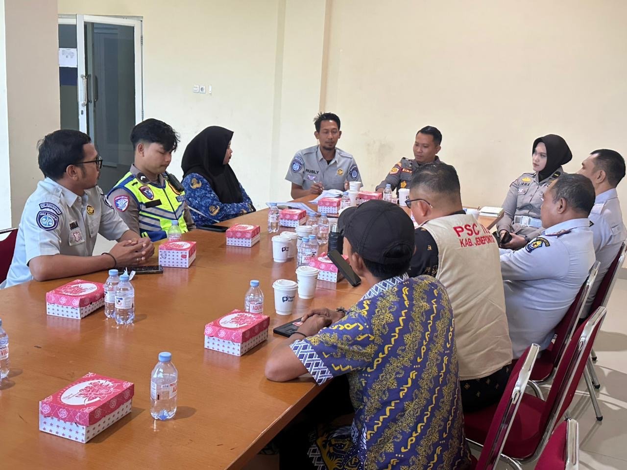 Tekan Angka Kecelakaan di Binamu, Jasa Raharja Jeneponto Inisiasi Forum Komunikasi Lalu Lintas