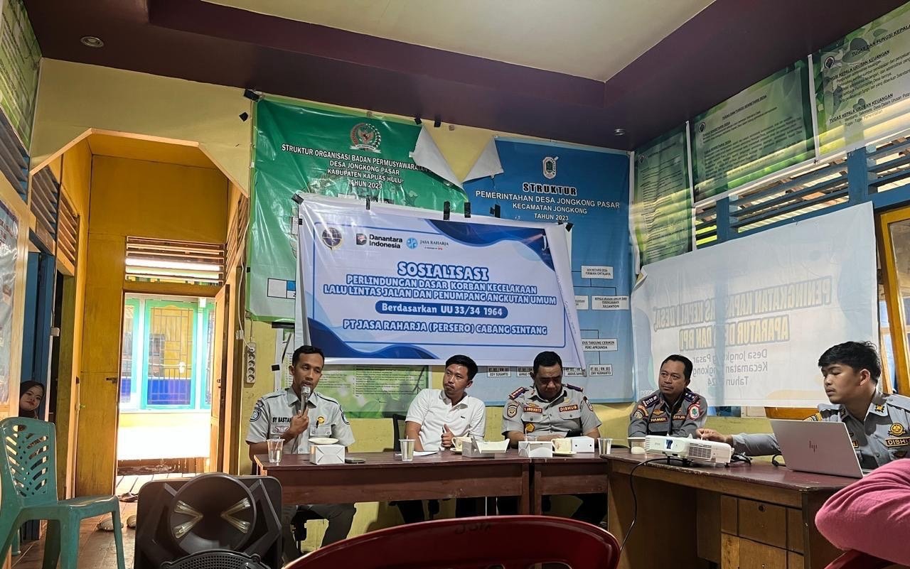 Sinergi Jasa Raharja Sintang dan Pemerintah Daerah Wujudkan Transportasi Sungai yang Aman di Kapuas Hulu