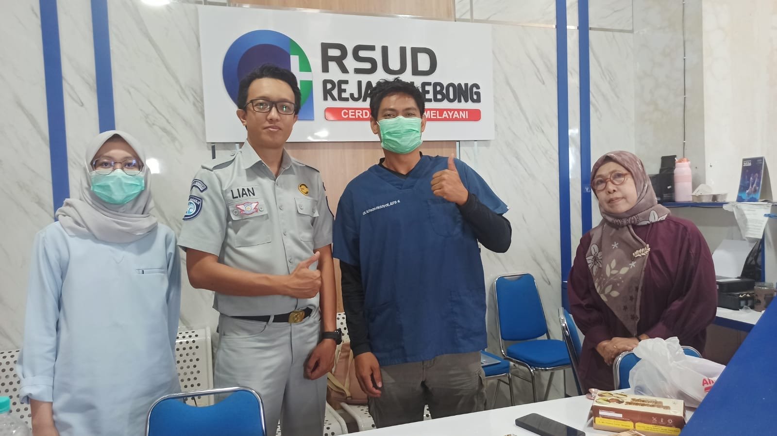 PJJR Samsat Rejang Lebong Lakukan Monitoring Data Korban Kecelakaan Lalu Lintas di IGD RSUD Rejang Lebong