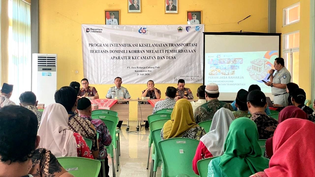 Jasa Raharja Cabang Pati Bentuk Agen Keselamatan Transportasi di Kecamatan Bae Kudus