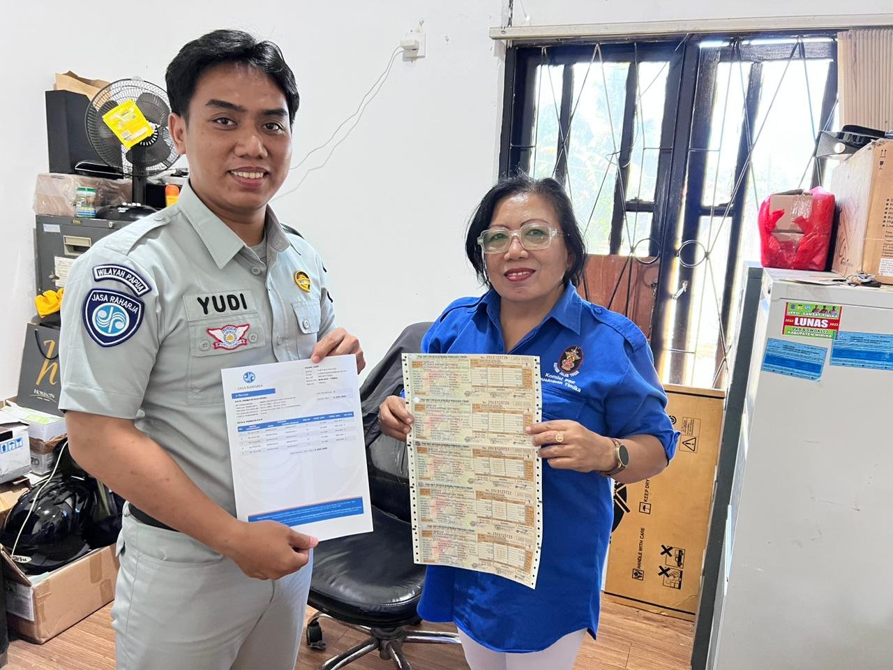 Sinergi Jasa Raharja Papua Dorong Peningkatan PAD dan SWDKLLJ, Laksanakan Door to Door ke Sejumlah Instansi di Papua Sinergi Jasa Raharja Papua Dorong Peningkatan PAD dan SWDKLLJ, Laksanakan Door to Door ke Sejumlah Instansi di Papua