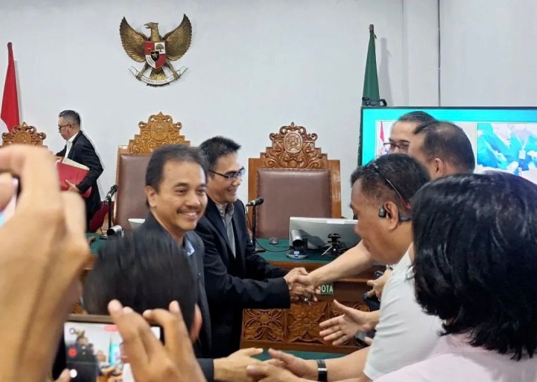 Hakim Kabulkan Sebagian Gugatan Praperadilan Roy Suryo Soal Kasus Penggeledahan