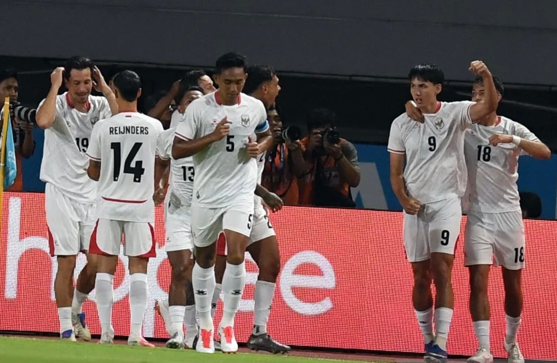 Indonesia Menang Telak 5-1 atas Kamboja, Mitchell Jadi Bintang dengan Hattrick