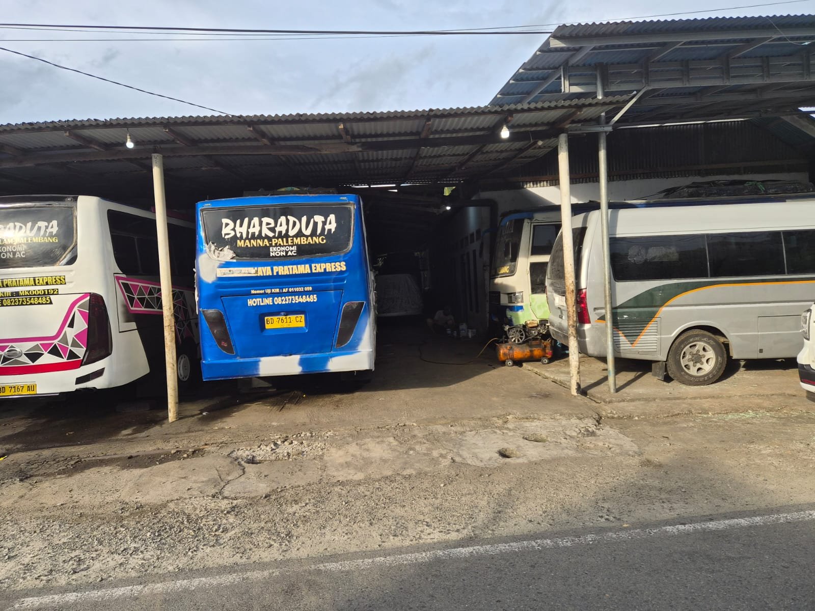 Jasa Raharja Bengkulu Selatan Laksanakan Door to Door ke PO Sriwijaya untuk Tingkatkan Kepatuhan Iuran Wajib Penumpang