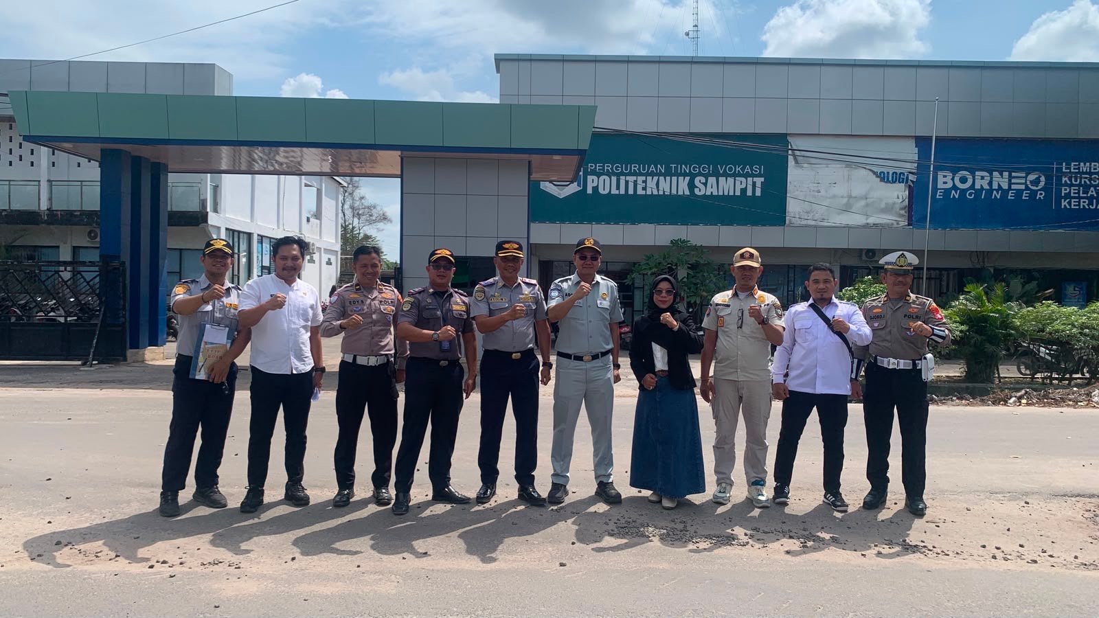 Perkuat Pencegahan Kecelakaan, Jasa Raharja Bersama Stakeholder Survei Jalan Rawan Laka di Sampit