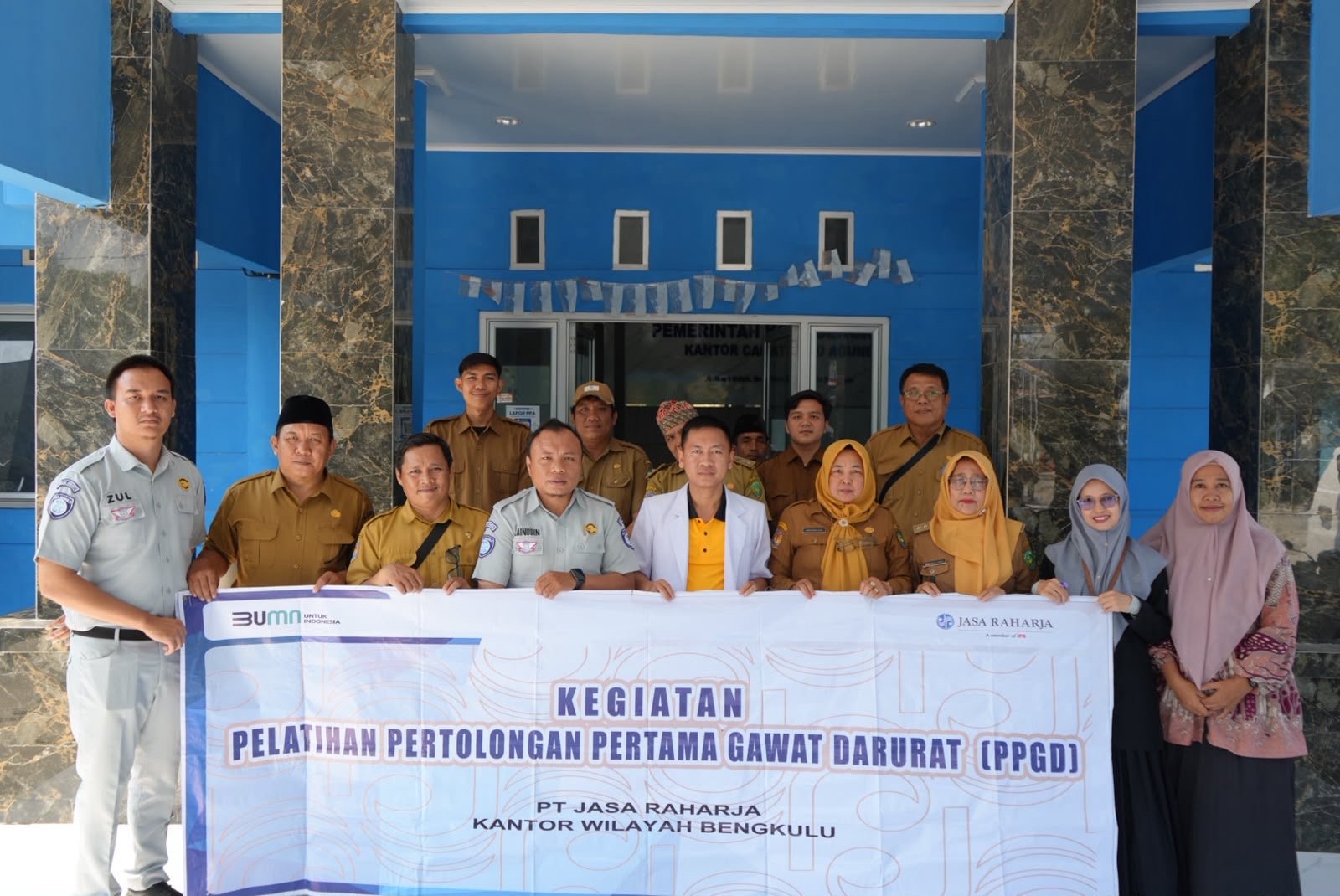 Jasa Raharja Bengkulu Gelar PPGD di Kecamatan Ratu Agung Jasa Raharja Bengkulu Gelar PPGD di Kecamatan Ratu Agung