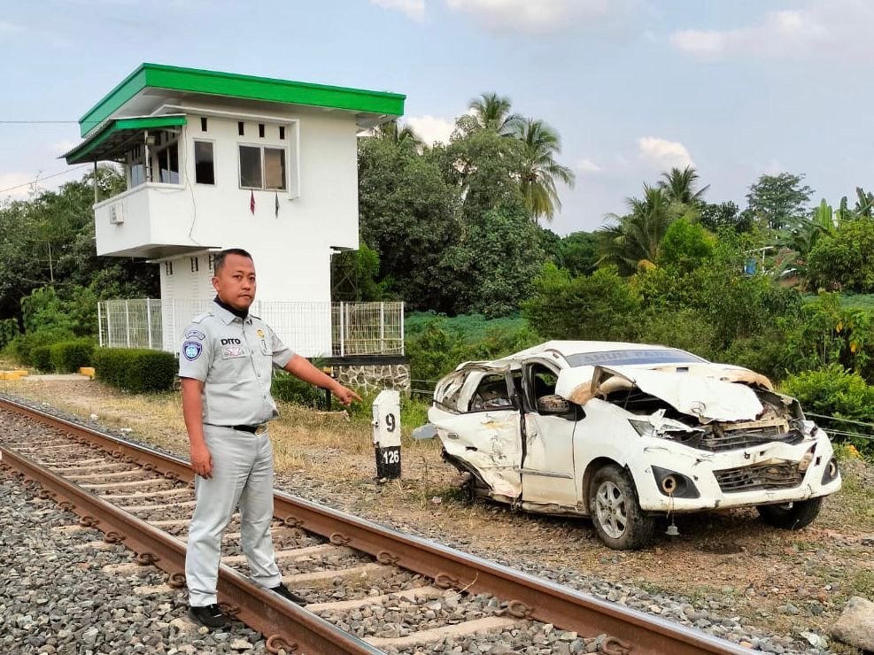 Jasa Raharja Kotabumi Gerak Cepat Serahkan Santunan Korban Kecelakaan di Perlintasan Kereta Api Sungkai Utara