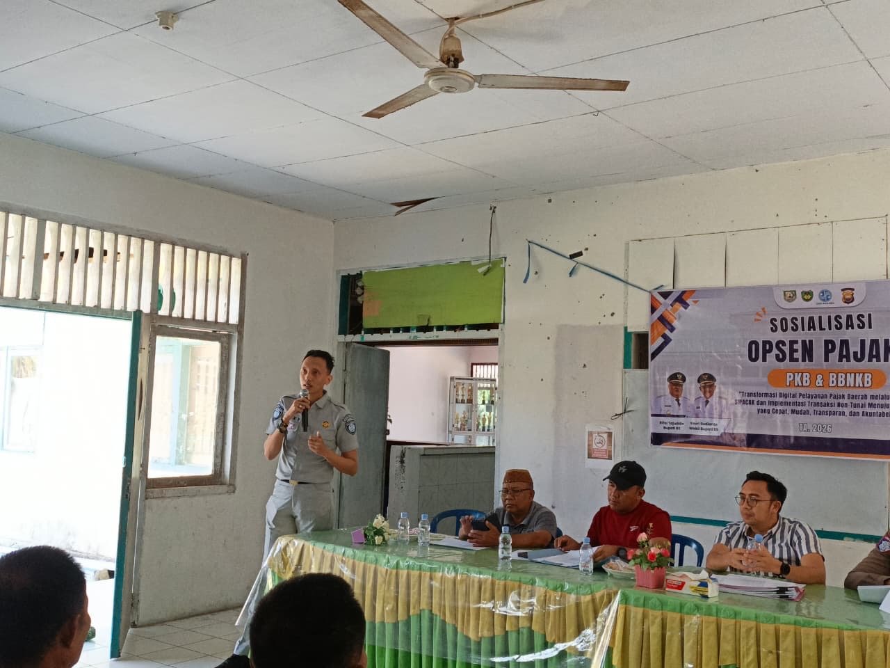 Tim Pembina Samsat Bengkulu Selatan Sosialisasikan Opsen PKB, Diskon BBNKB, dan Program Pemutihan Pajak Kendaraan Bermotor di Kecamatan Kota Manna
