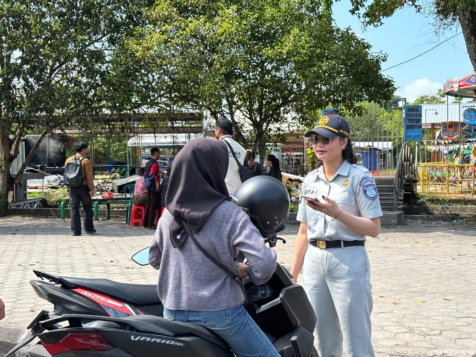 Jasa Raharja Kalteng Bersama Tim Pembina Samsat Gelar Operasi Gabungan Tingkatkan Kepatuhan Pajak Kendaraan Bermotor