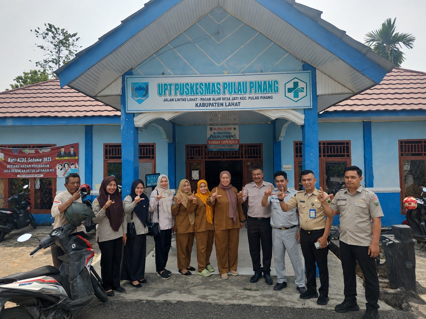 Tim Pembina Samsat Lahat I Gelar Siguntang Menyapa di Kecamatan Pulau Pinang