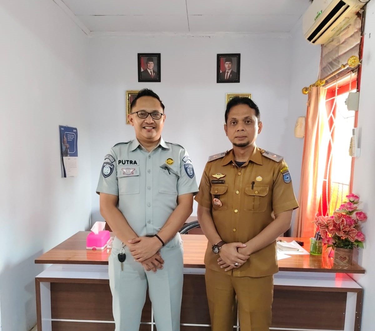 Jasa Raharja Bengkulu Utara Jalin Silaturahmi dengan Dinas Perhubungan