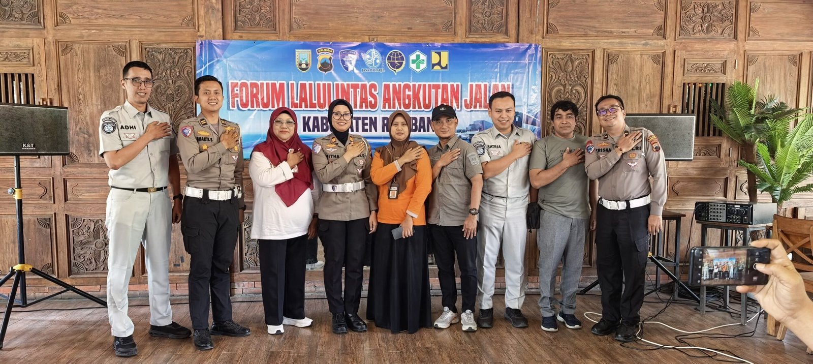 FLLAJ Rembang Bahas Penguatan Keselamatan dan Ketertiban Lalu Lintas Dorong Penanganan Kendaraan Berat, Parkir Sembarangan, Penerangan Jalan hingga Penguatan Golden Period