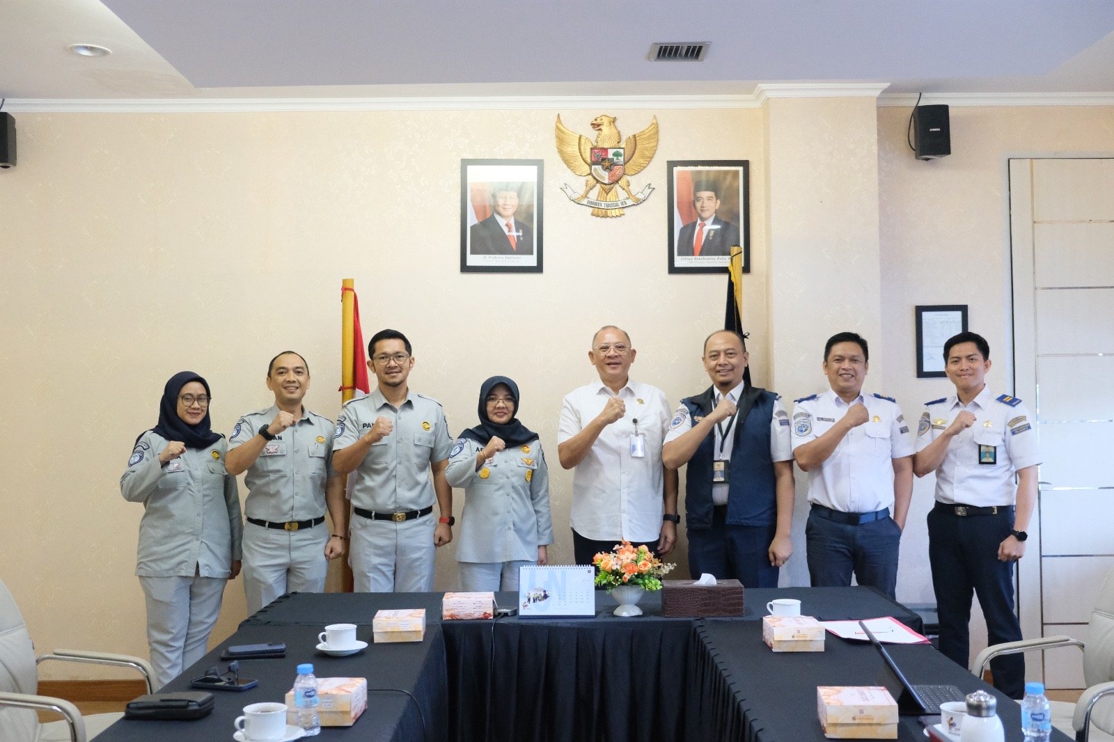 Perkuat Sinergi dan Pelindungan Penumpang Angkutan Udara, Jasa Raharja Sulsel Kunjungi Otoritas Bandara Wilayah V Makassar