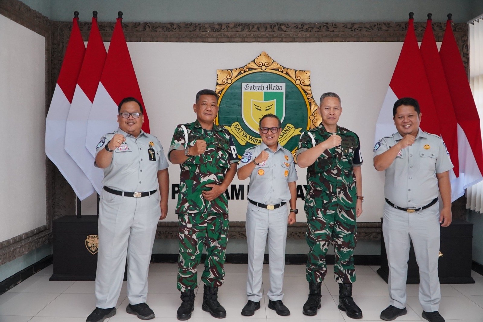 Jasa Raharja dan POMDAM IX/Udayana Bahas Langkah Bersama Wujudkan Keselamatan Berkendara Jasa Raharja dan POMDAM IX/Udayana Bahas Langkah Bersama Wujudkan Keselamatan Berkendara