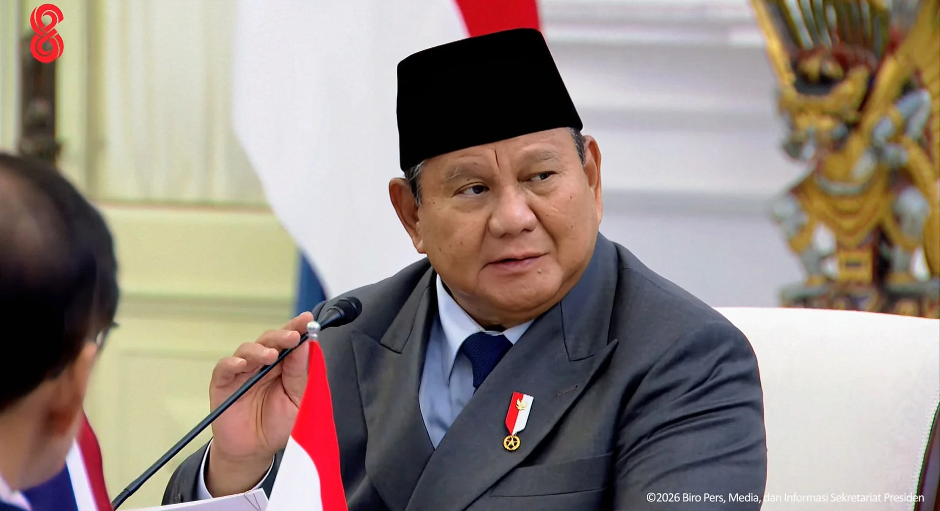 Presiden Prabowo dan Tailan Sepakat Perkuat Kerja Sama Pertahanan Bilateral
