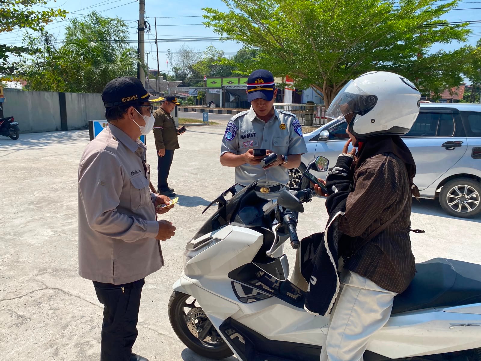 Jasa Raharja Kalteng Bersama Tim Pembina Samsat Gelar Operasi Gabungan di Katingan