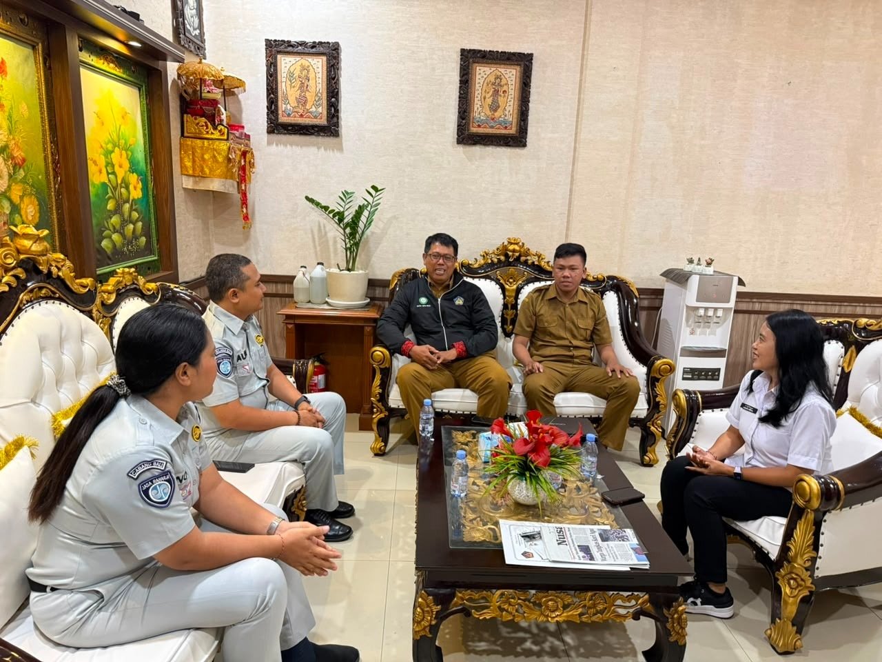 Jasa Raharja Bali Dorong Optimalisasi Pendapatan PKB Bersama UPT Samsat Denpasar melalui Program SIGAP GASPOL