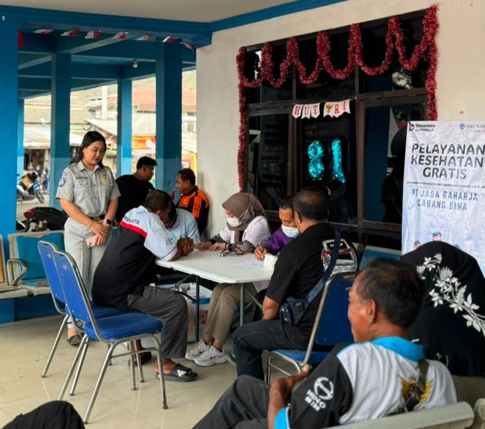 Jasa Raharja Cabang Bima Dukung Kesehatan dan Keselamatan Pengguna Transportasi Melalui MUKL Jasa Raharja Cabang Bima Dukung Kesehatan dan Keselamatan Pengguna Transportasi Melalui MUKL