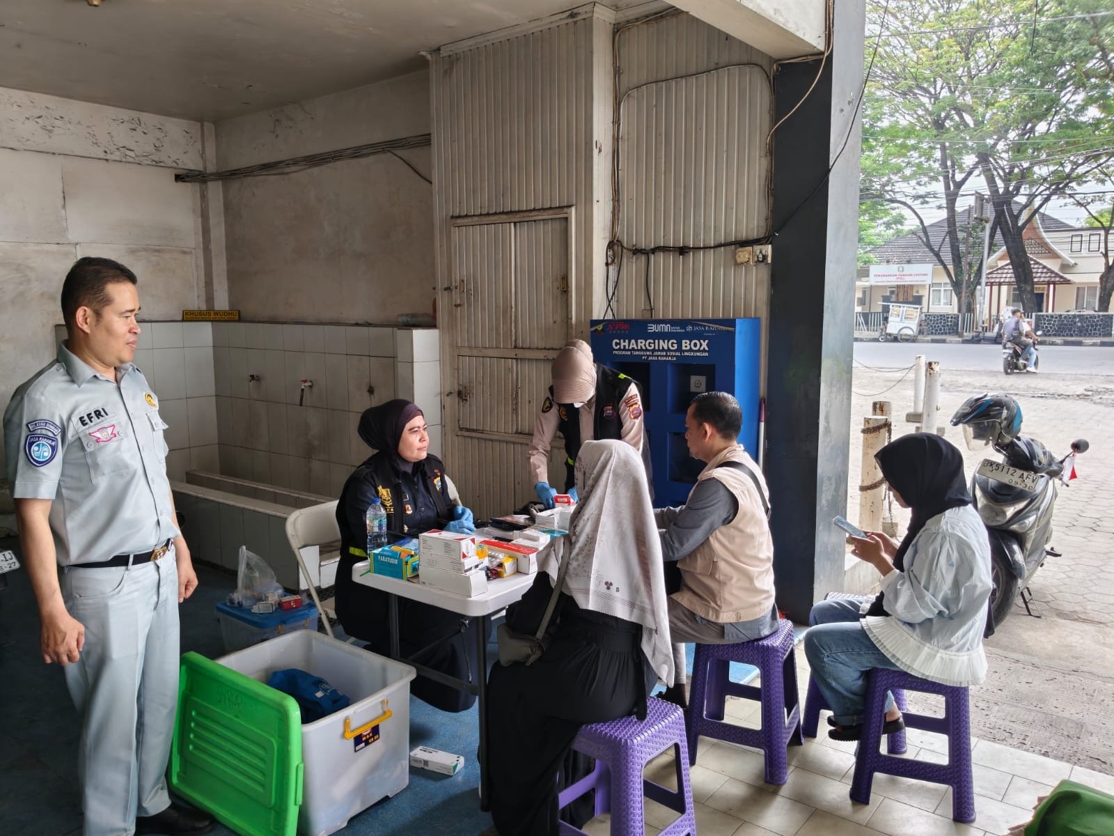 Jasa Raharja Sumbar Bersama Bidokes Polda Sumbar Gelar MUKL dan PPGD di PT NPM