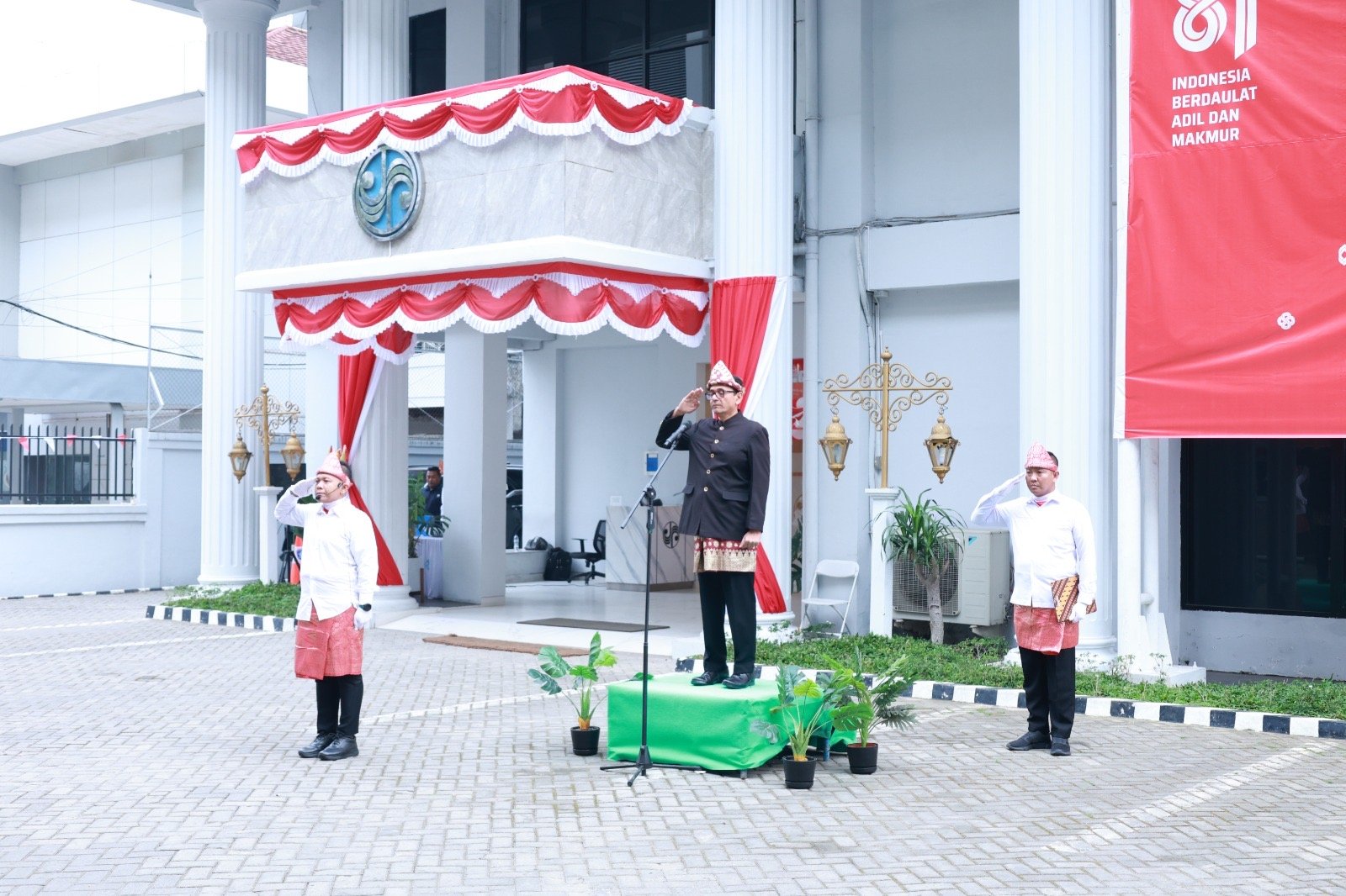 Jasa Raharja Kanwil Sumsel Laksanakan Upacara Peringatan HUT ke-81 Kemerdekaan Republik Indonesia