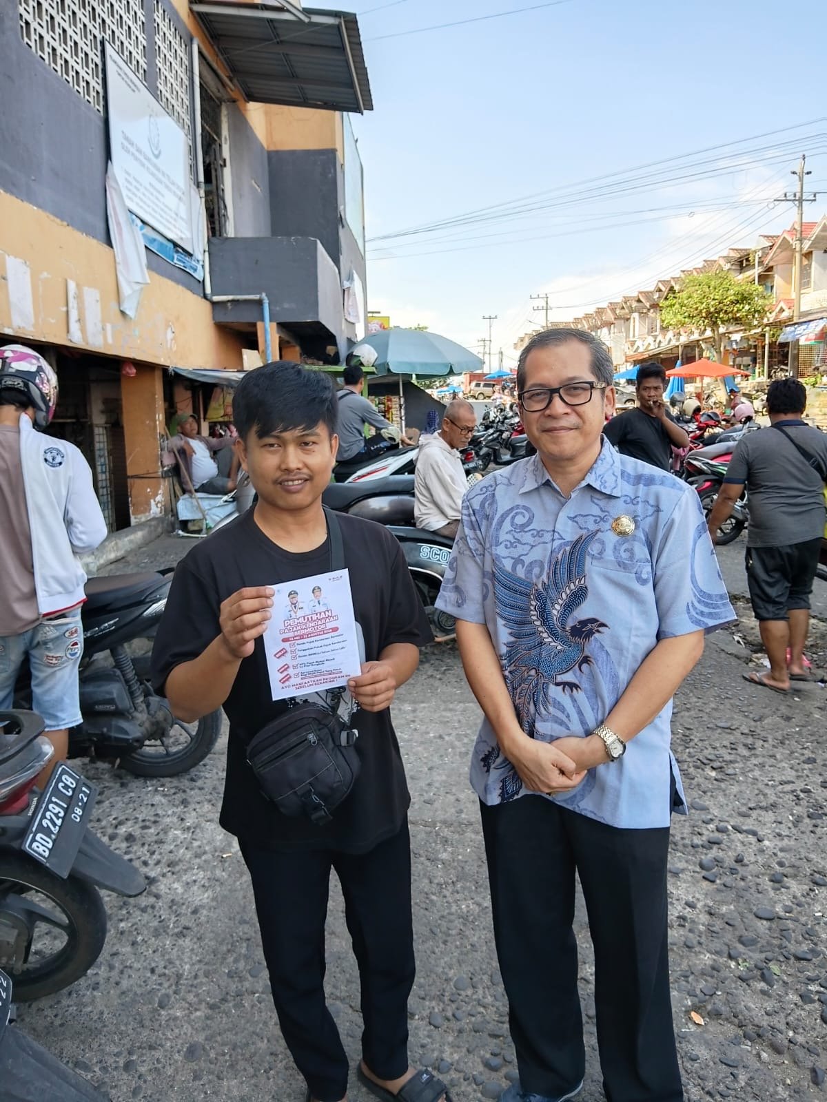 Jasa Raharja Bengkulu Intensifkan Sosialisasi Pemutihan Pajak Kendaraan di Pasar Minggu, Ajak Masyarakat Manfaatkan Kesempatan Sebelum 31 Agustus