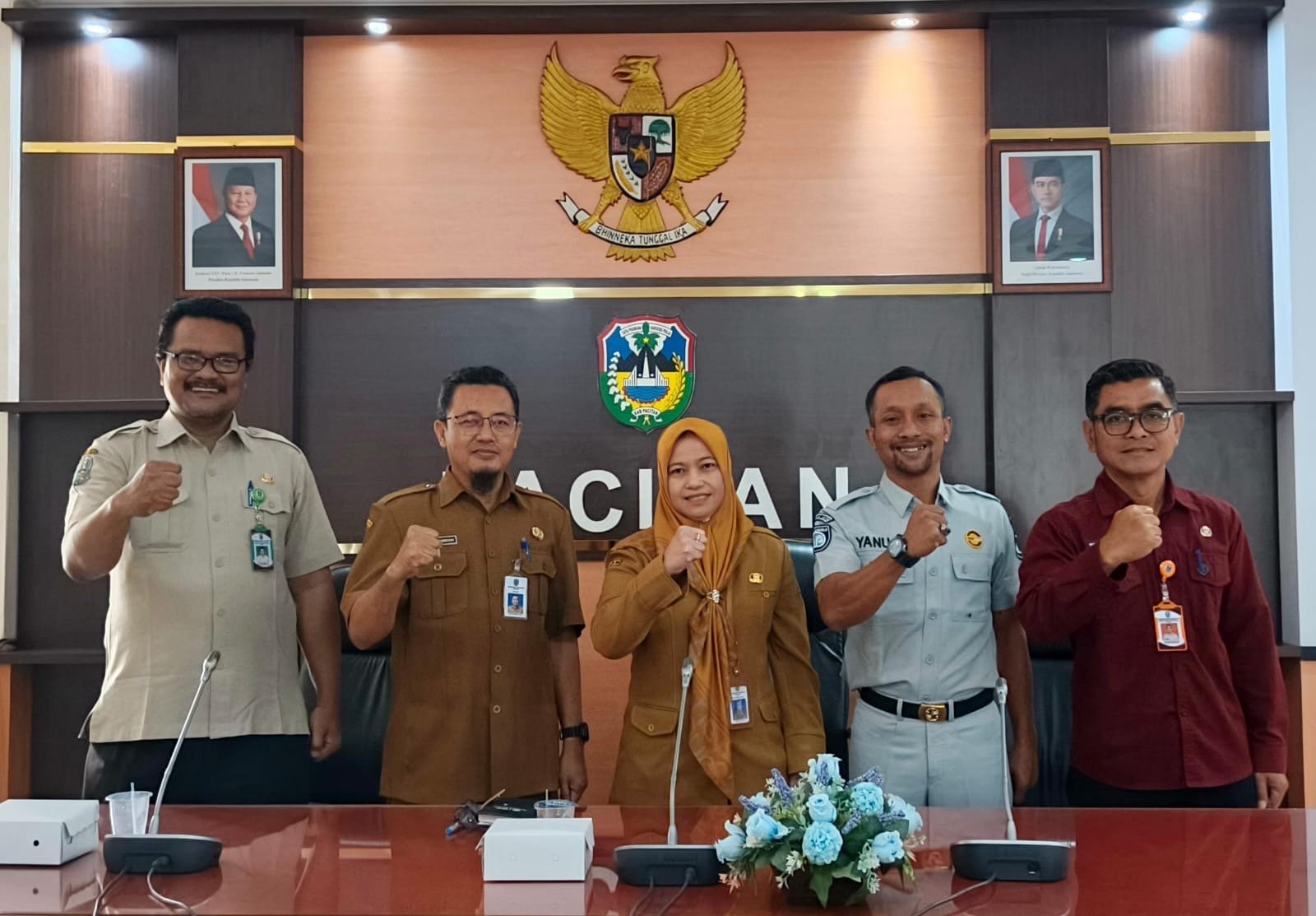 Jasa Raharja Bersama Tim Pembina Samsat Pacitan Audiensi dan Sosialisasi di Kantor Sekda Kabupaten Pacitan Jasa Raharja Bersama Tim Pembina Samsat Pacitan Audiensi dan Sosialisasi di Kantor Sekda Kabupaten Pacitan