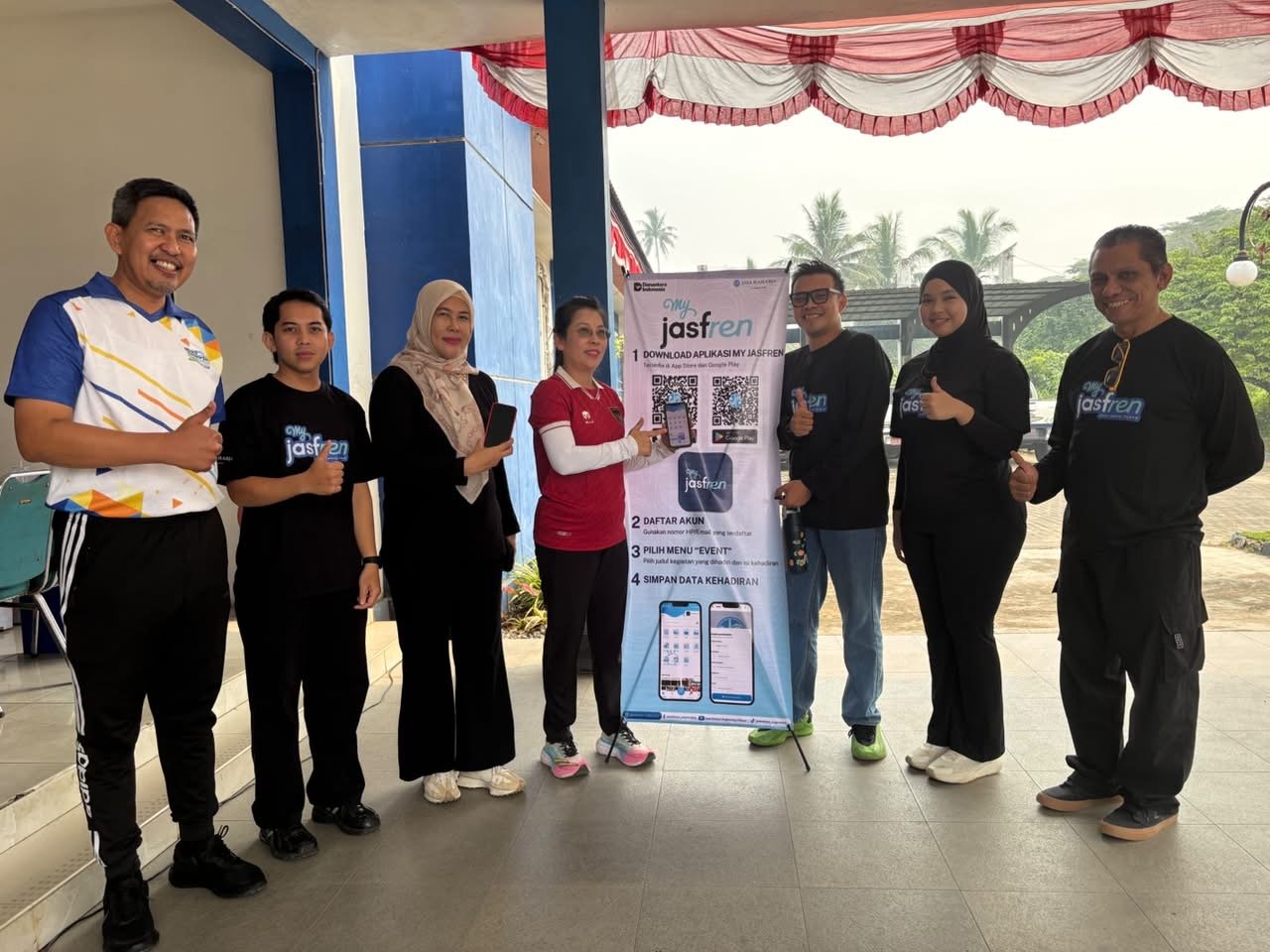 Hadiri Perayaan Hari Perhubungan Nasional 2026 di Dinas Perhubungan Singkawang, Jasa Raharja Sosialisasikan Aplikasi Jasfren Hadiri Perayaan Hari Perhubungan Nasional 2026 di Dinas Perhubungan Singkawang, Jasa Raharja Sosialisasikan Aplikasi Jasfren