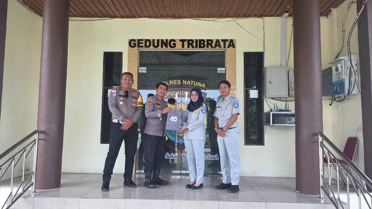 Jasa Raharja Kepri Tingkatkan Koordinasi dengan Polres Natuna untuk Mendukung Pelayanan yang Optimal Jasa Raharja Kepri Tingkatkan Koordinasi dengan Polres Natuna untuk Mendukung Pelayanan yang Optimal