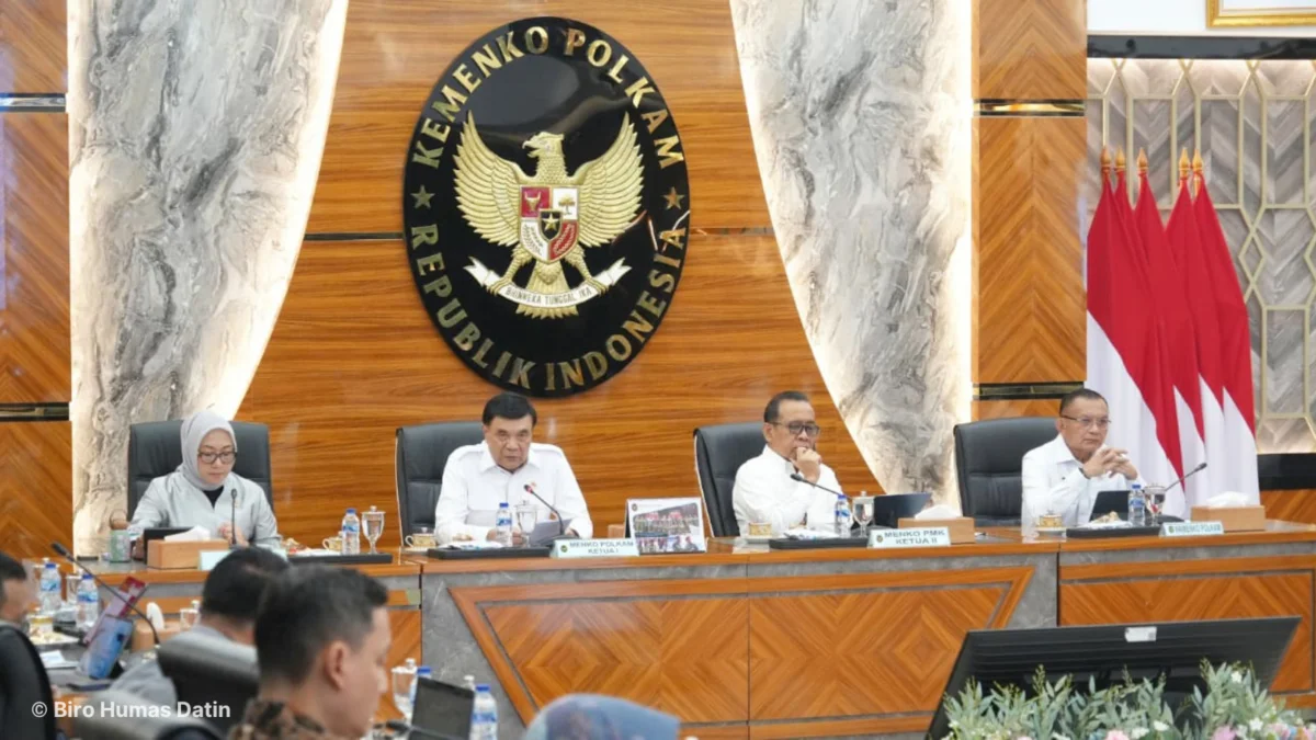 Menko Polkam Tegaskan Sinergi Lintas Instansi dalam Penanganan TPPO