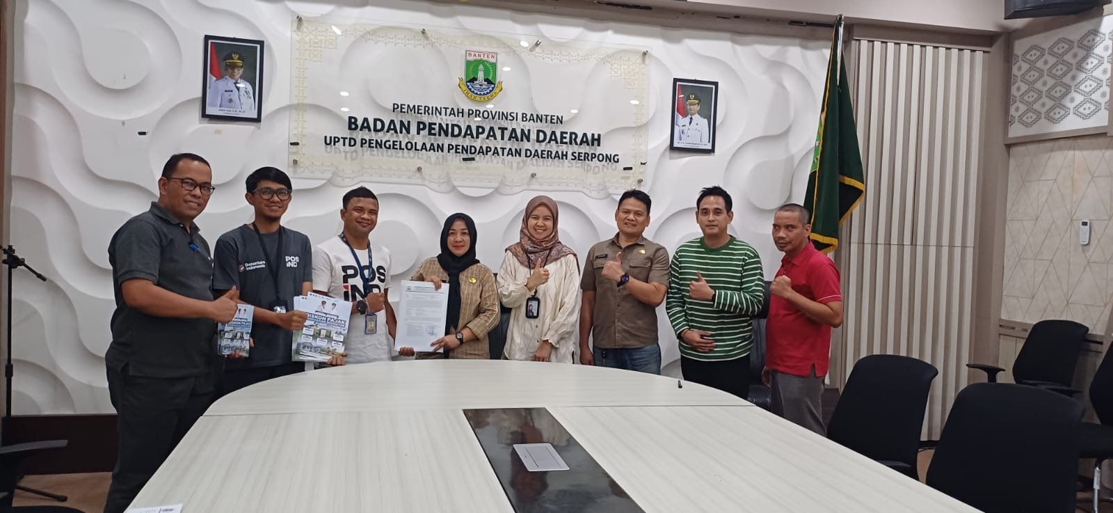 Manfaatkan Diskon PKB Jasa Raharja UPT Serpong Kolaborasi dengan PT Pos Indonesia Kirim Surat Imbauan Pajak ke Warga Tangsel