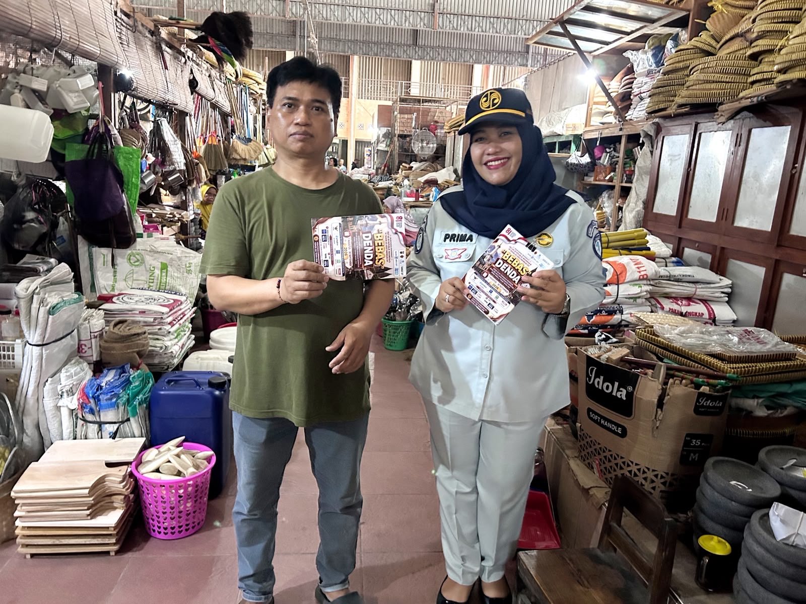Dari Alun-Alun Paseban hingga Pasar Bantul, Jasa Raharja Perluas Informasi Program Bebas Denda Dari Alun-Alun Paseban hingga Pasar Bantul, Jasa Raharja Perluas Informasi Program Bebas Denda
