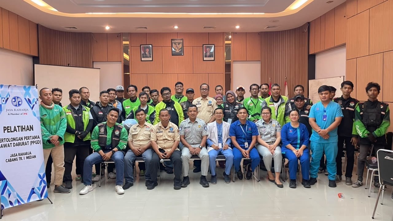 PT Jasa Raharja (Persero) Cabang Tk.I Medan dan Rumah Sakit Mitra Sejati Bersinergi Gelar Pelatihan Pertolongan Gawat Darurat kepada Komunitas GODAMS Medan PT Jasa Raharja (Persero) Cabang Tk.I Medan dan Rumah Sakit Mitra Sejati Bersinergi Gelar Pelatihan Pertolongan Gawat Darurat kepada Komunitas GODAMS Medan