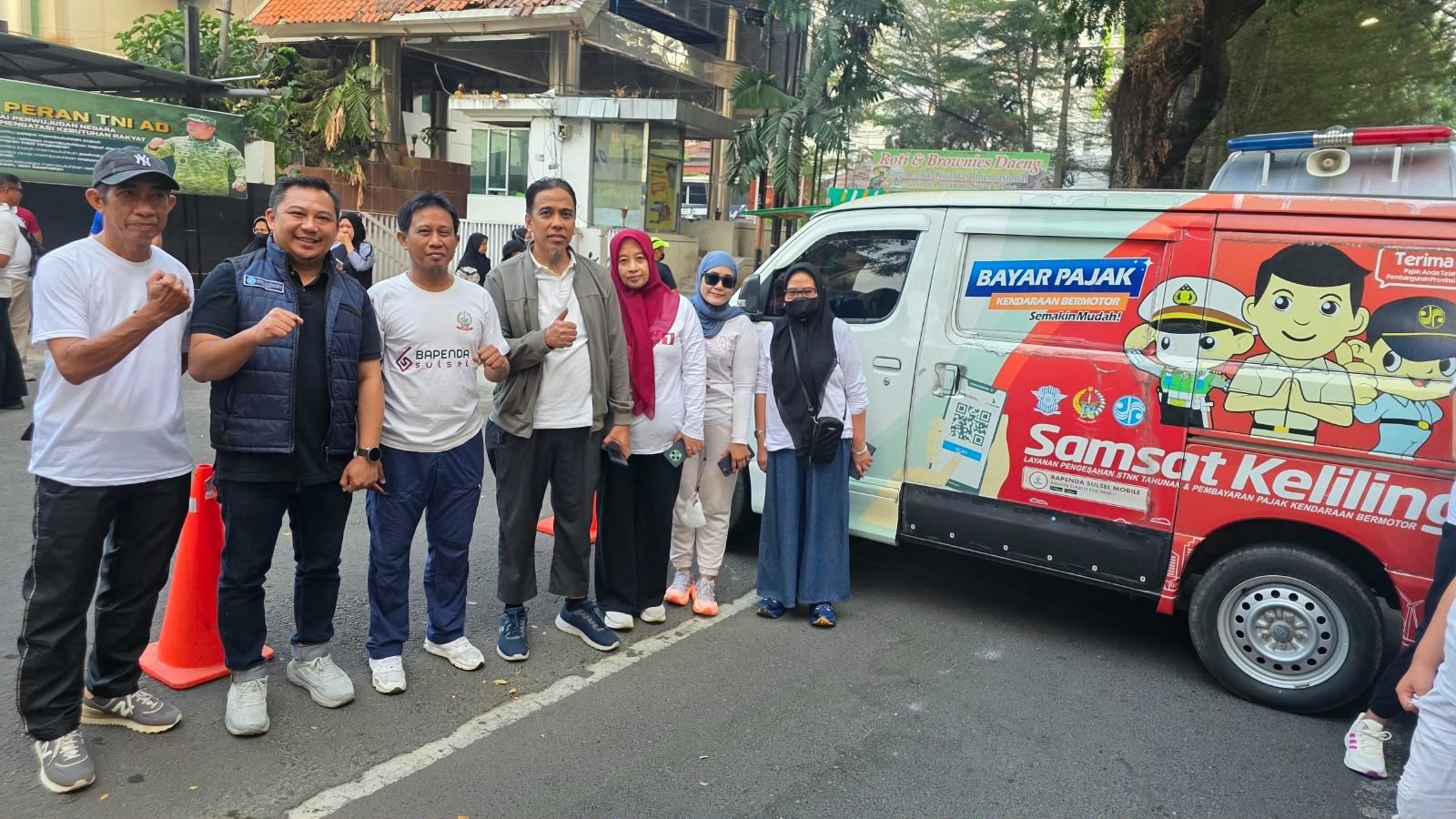 Meriahkan HUT ke-357 Sulsel, Jasa Raharja Boyong Samkel ke CFD Sudirman dan Tebar Diskon Pajak Meriahkan HUT ke-357 Sulsel, Jasa Raharja Boyong Samkel ke CFD Sudirman dan Tebar Diskon Pajak