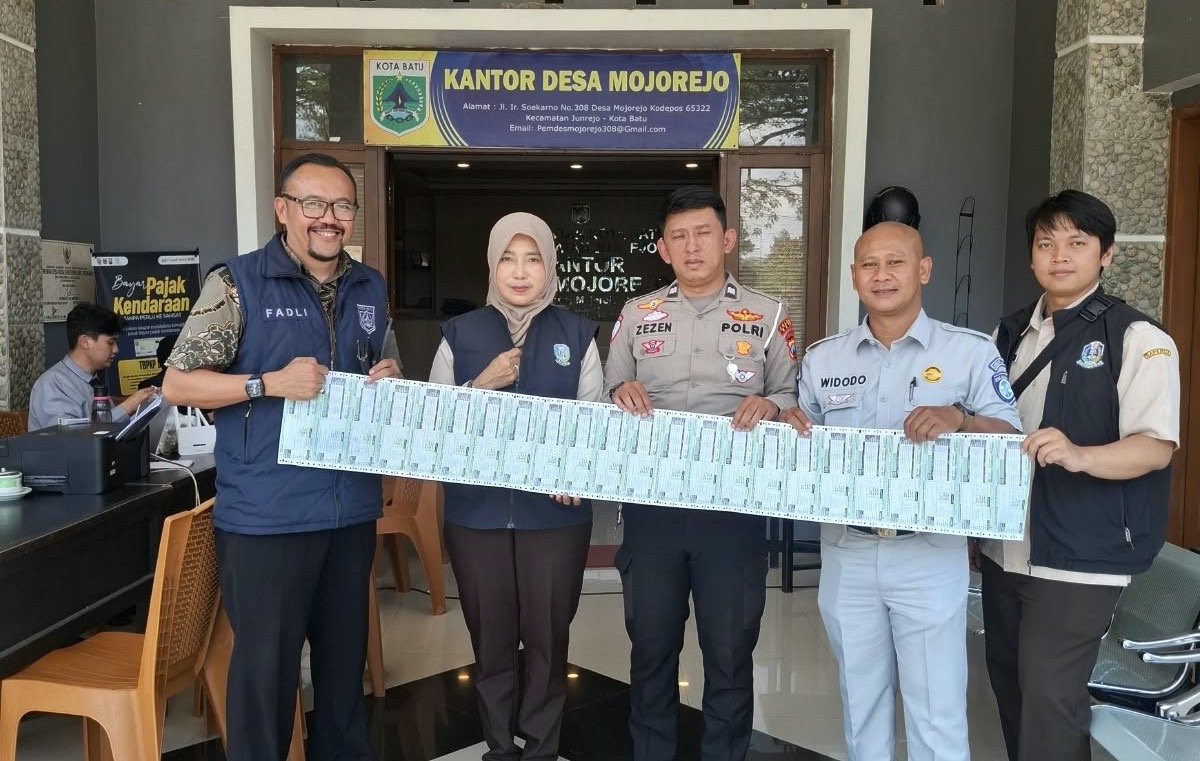Bapenda dan Pemerintah Desa Mojorejo Sosialisasikan Pembebasan Pajak Daerah 2026