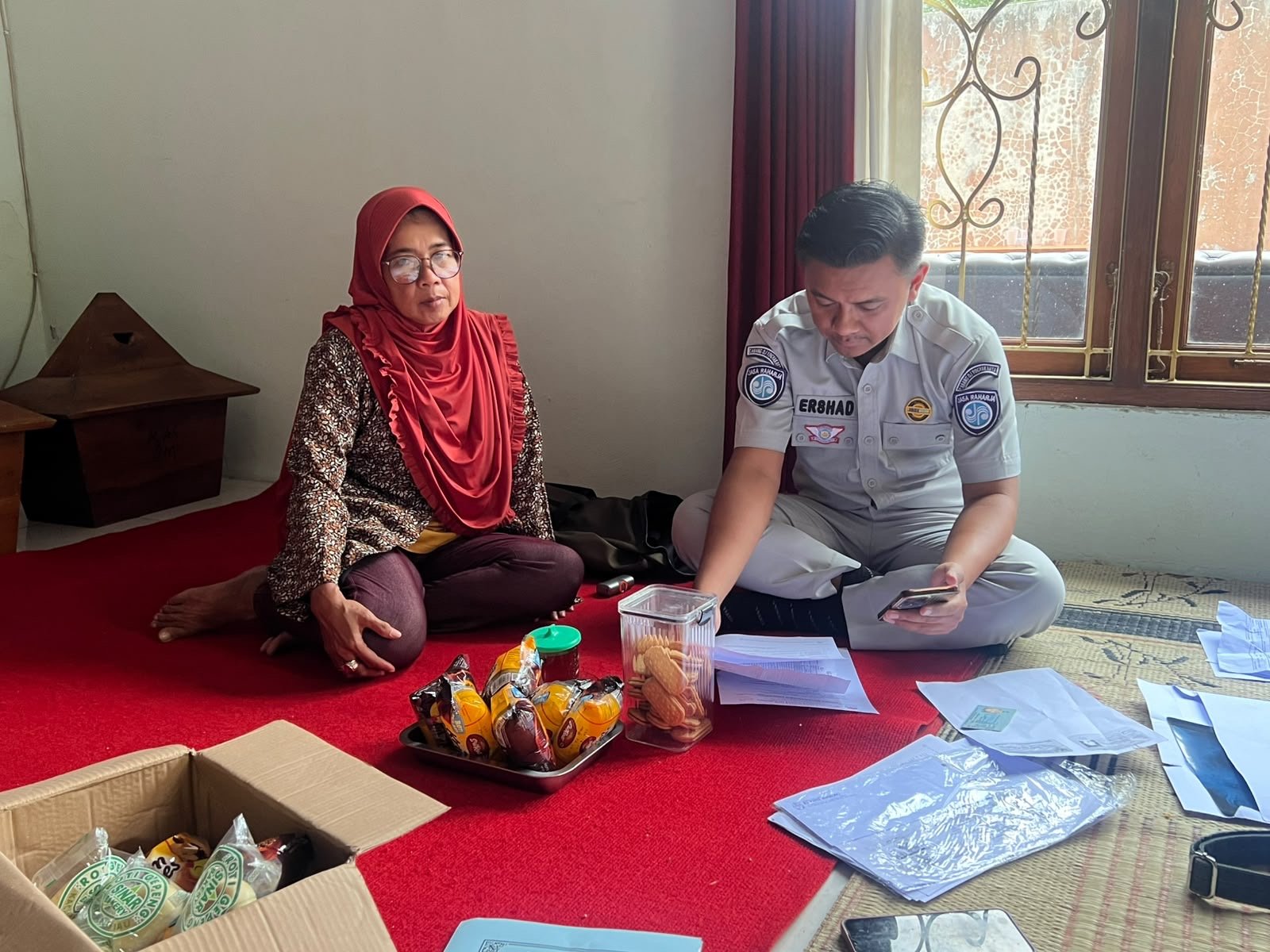 Menemani Proses di Tengah Duka, Jasa Raharja Hadir Mendampingi Ahli Waris Korban Kecelakaan di Turi Sleman