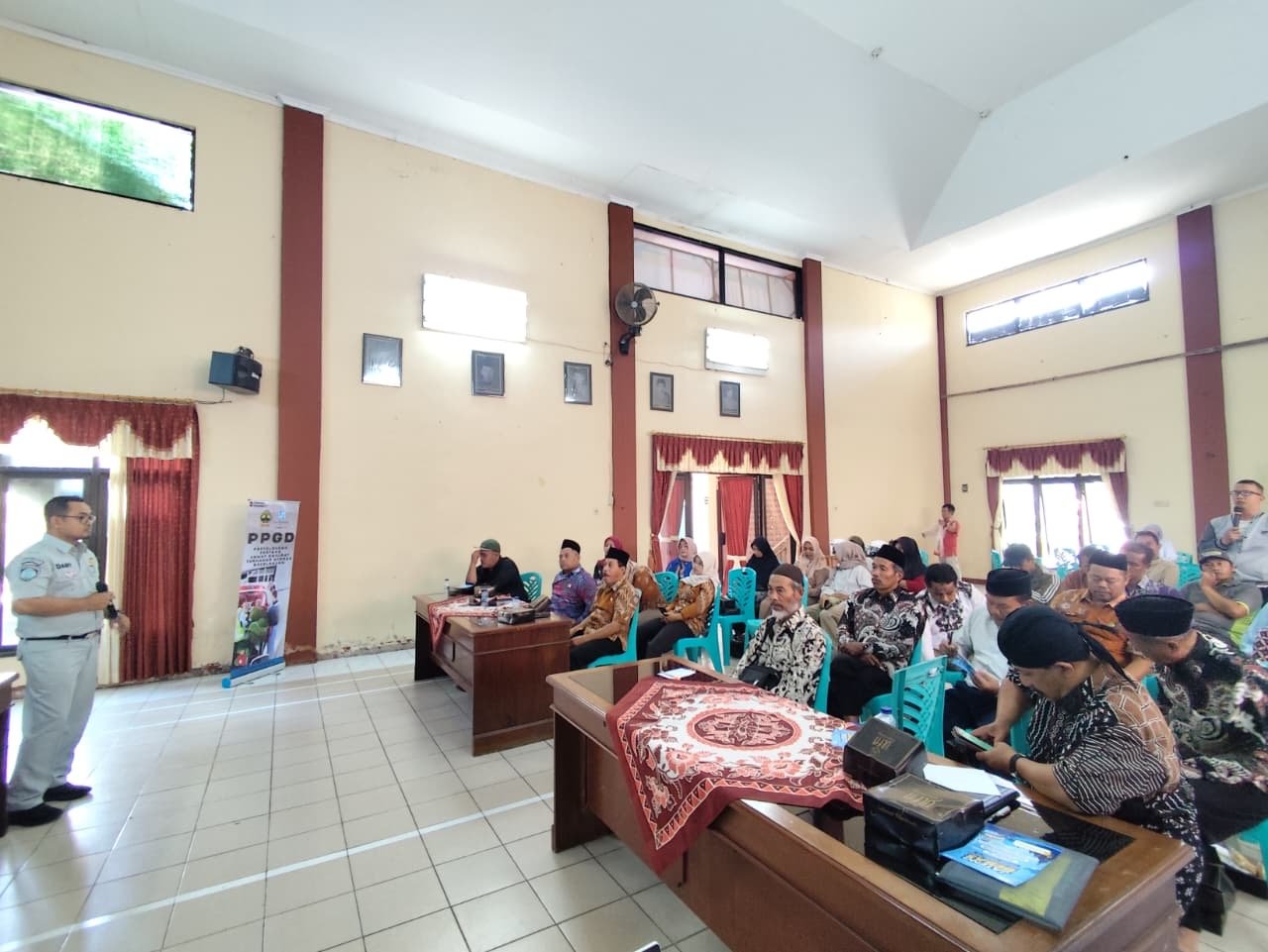 Cegah Kecelakaan di Daerah Rawan Laka, Jasa Raharja Cabang Magelang Laksanakan Sosialisasi Keselamatan di Desa Jumoyo Kecamatan Salam