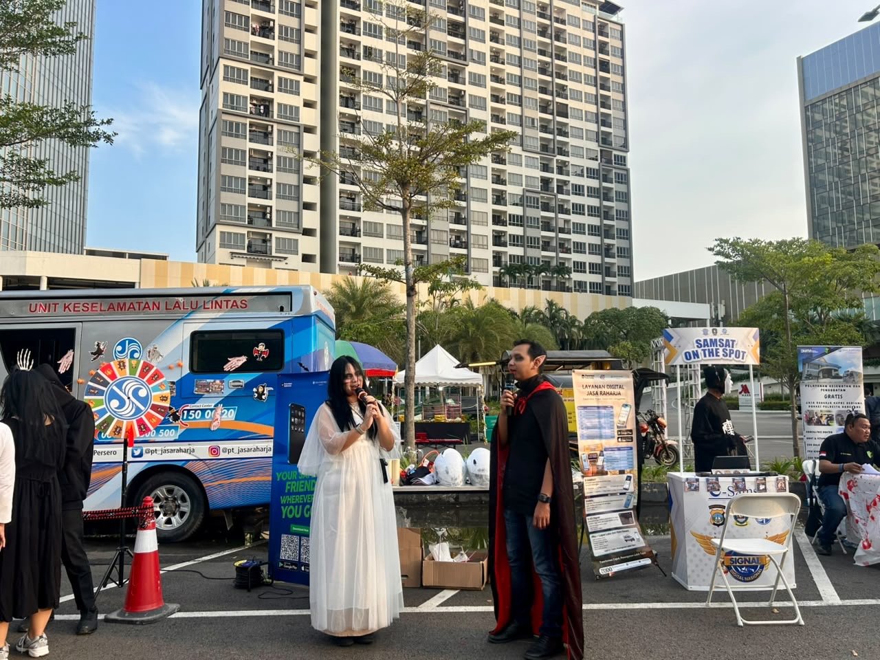 Tekan Angka Kecelakaan, Jasa Raharja Kepri Gelar October Fearless, Safety & Tax Corner And Samsat Spooky Drive-Thru & Night Market di Kawasan Harborbay Batam Tekan Angka Kecelakaan, Jasa Raharja Kepri Gelar October Fearless, Safety & Tax Corner And Samsat Spooky Drive-Thru & Night Market di Kawasan Harborbay Batam