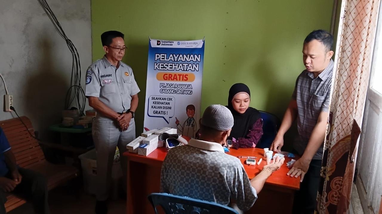 Jasa Raharja Sintang Gelar Layanan Kesehatan Gratis, Langkah Preventif Tekan Risiko Kecelakaan Jasa Raharja Sintang Gelar Layanan Kesehatan Gratis, Langkah Preventif Tekan Risiko Kecelakaan