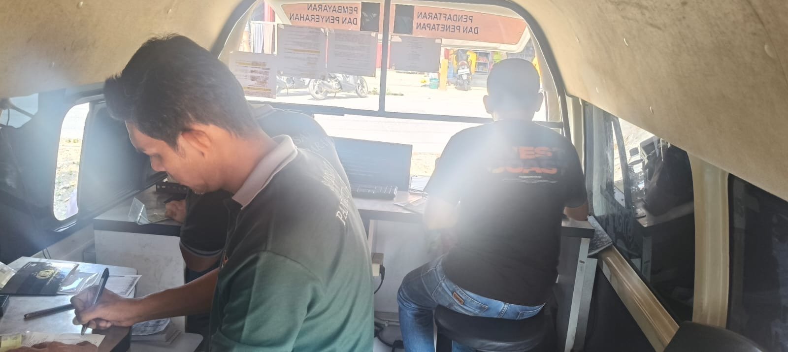 Jasa Raharja Tasikmalaya Bersama P3D Pangandaran Hadirkan Layanan Samsat Keliling di Kecamatan Mangunjaya