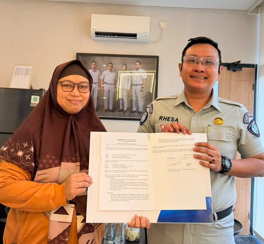 Jasa Raharja Cabang Malang dan Klinik Larisa Sepakati Kerja Sama Diskon Khusus bagi Wajib Pajak Patuh Jasa Raharja Cabang Malang dan Klinik Larisa Sepakati Kerja Sama Diskon Khusus bagi Wajib Pajak Patuh