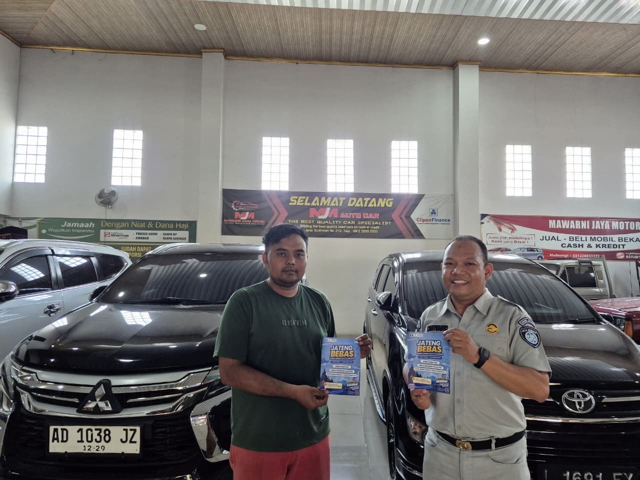 Jasa Raharja Sukoharjo Gandeng Dealer Kendaraan Bekas, Perluas Sosialisasi Program Jateng Bebas Sanksi Jasa Raharja Sukoharjo Gandeng Dealer Kendaraan Bekas, Perluas Sosialisasi Program Jateng Bebas Sanksi