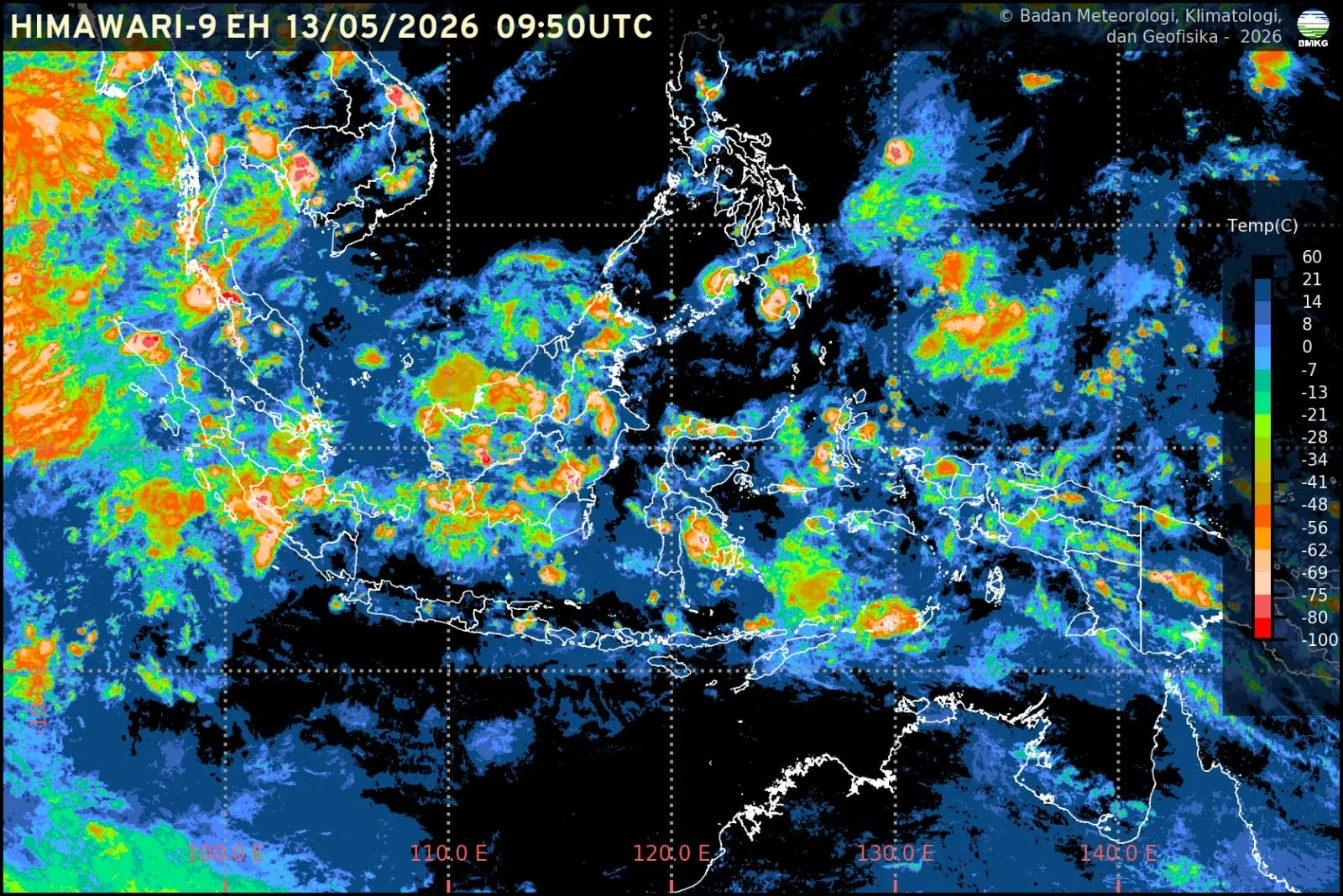 Daftar 14 Wilayah Berpotensi Cumulonimbus Hari Ini Menurut BMKG Daftar 14 Wilayah Berpotensi Cumulonimbus Hari Ini Menurut BMKG