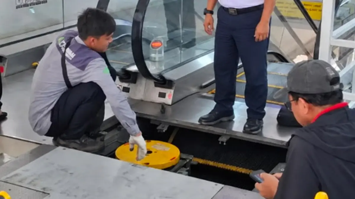 Perbaikan Eskalator Stasiun, KAI Commuter Utamakan Aspek Keselamatan Pengguna
